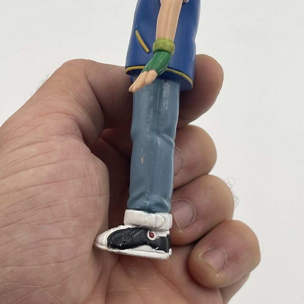 Vintage Ash Ketchum Pokemon Trainer Figure 4.75" TOMY 1998 Pokemon Game Freak - Picture 10 of 13